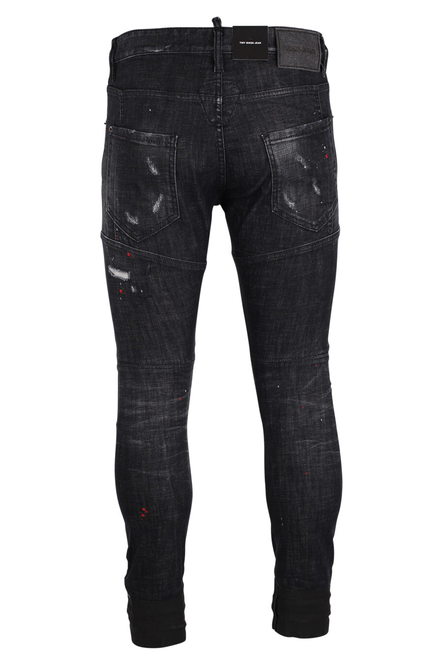 Tidy biker jeans black worn - IMG 4071