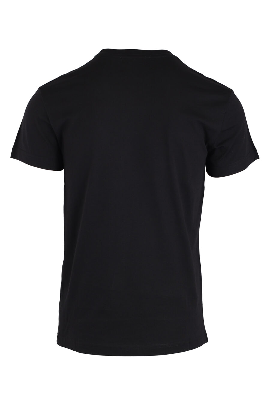 Camiseta negra con logo sello en plateado - IMG 4151