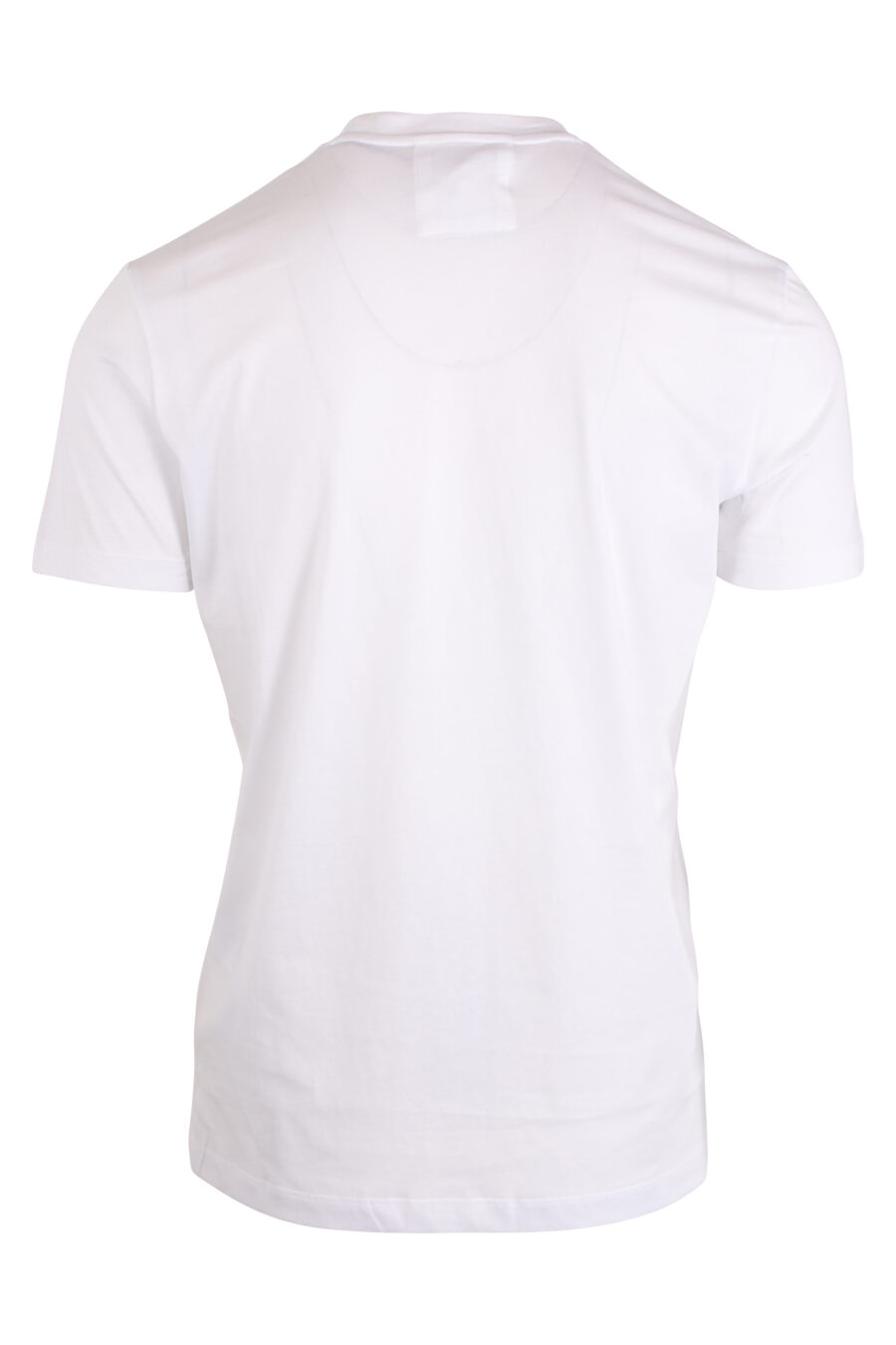 T-shirt branca com letras pretas - IMG 4269