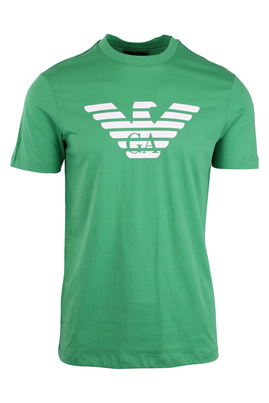T-shirt verde com o logótipo da águia - IMG 4329