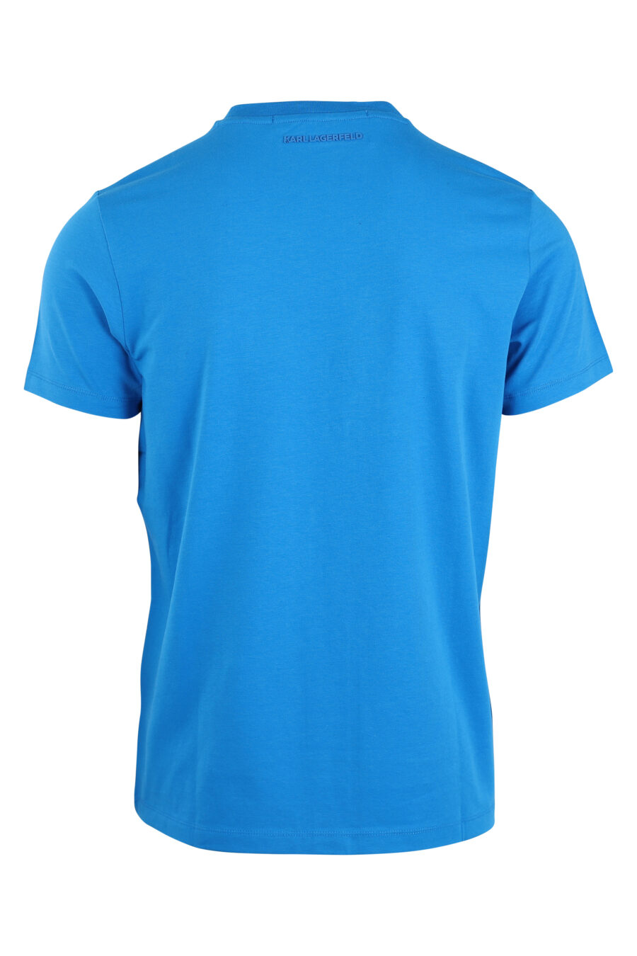 Camiseta azul con logo "rue st-guillaume" - IMG 4343