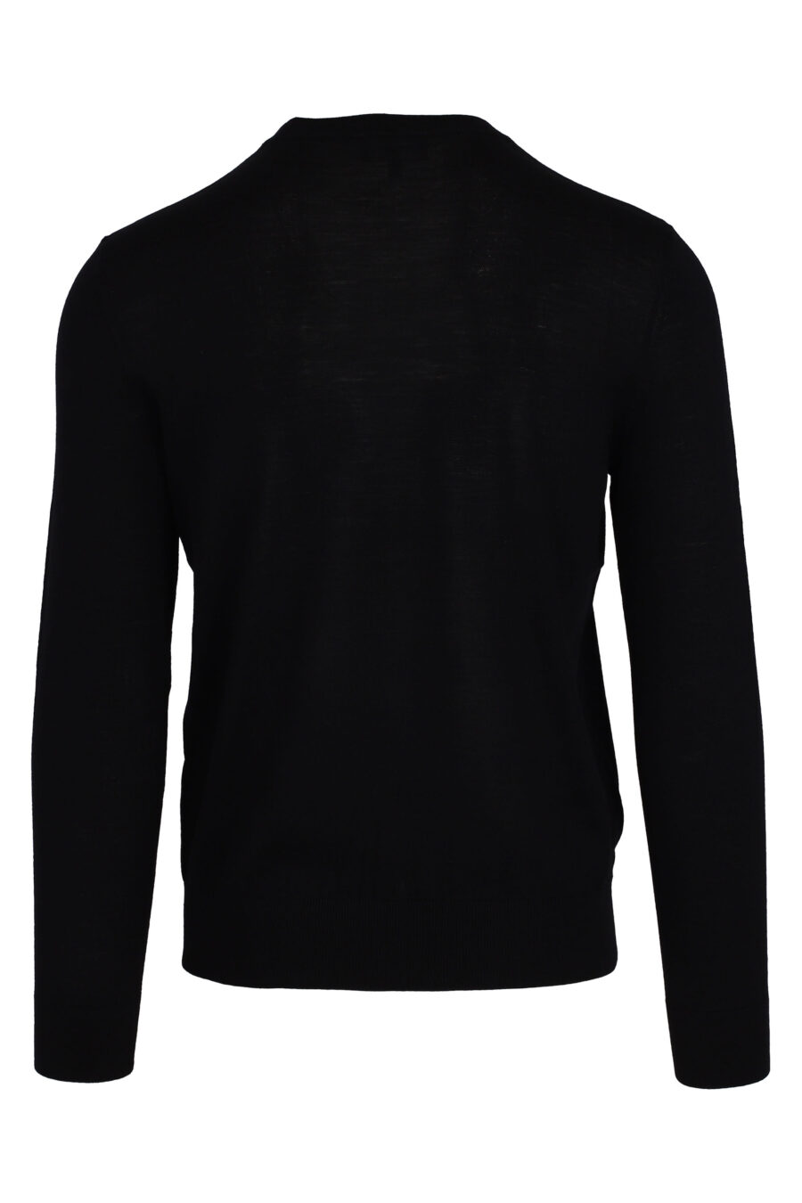 Schwarzer Pullover mit weißem Adler-Logo - IMG 4735