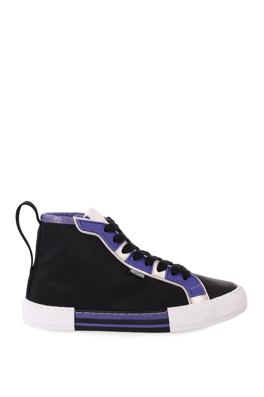 Black and lilac high top trainers "Fantasy" - IMG 0352