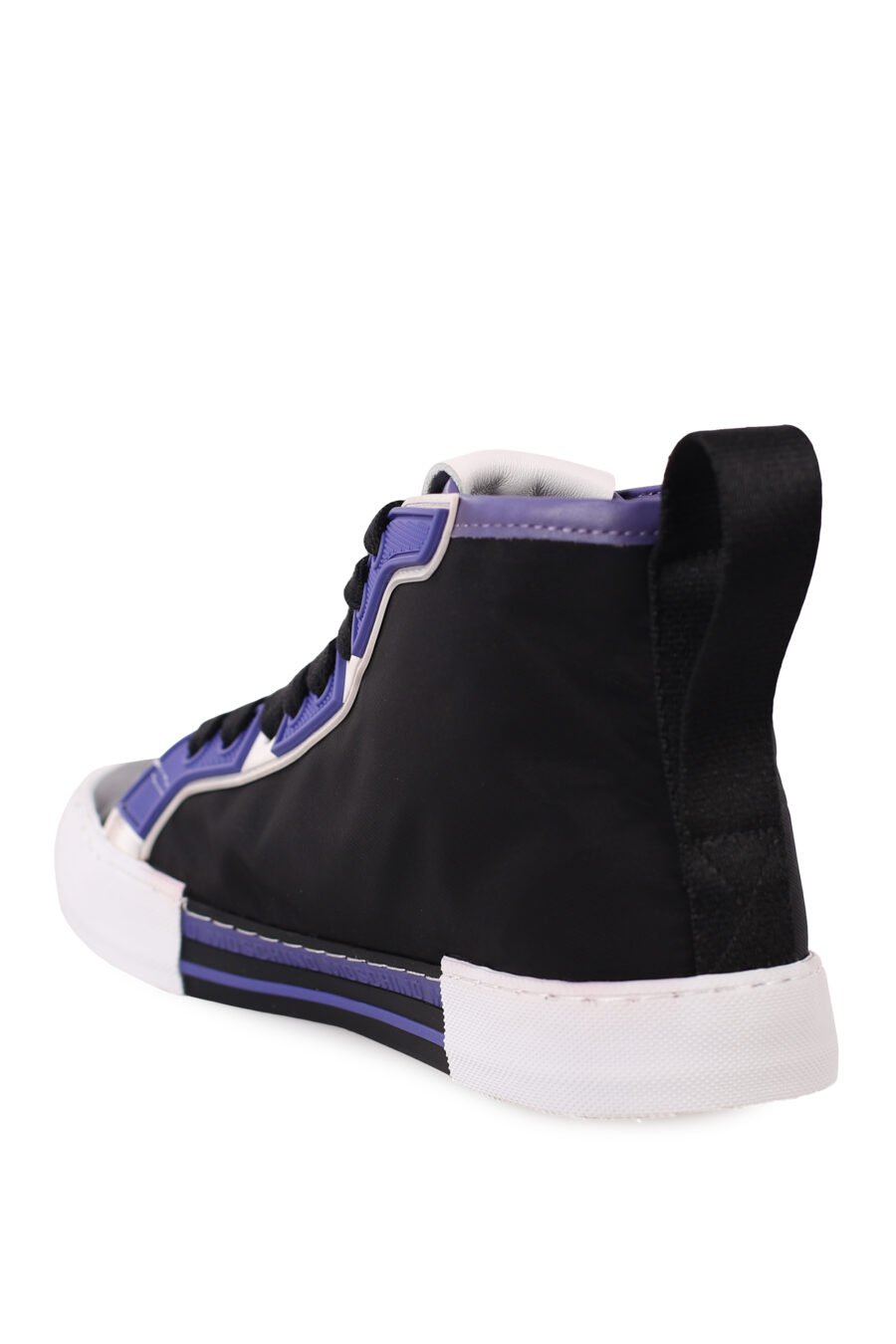 Black and lilac high top trainers "Fantasy" - IMG 0354