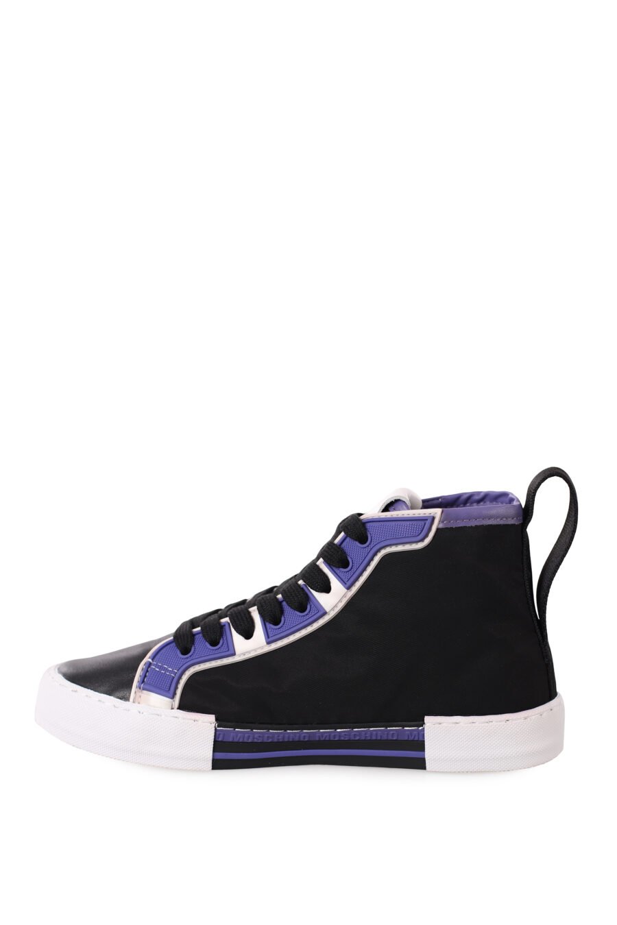 Black and lilac high top trainers "Fantasy" - IMG 0355