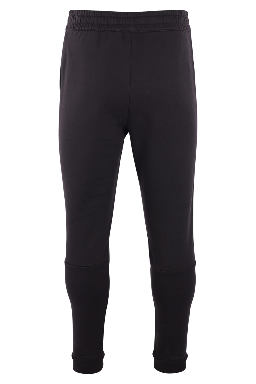 Pantalón de chándal negro con logo "lux identity" monocromático - IMG 3211