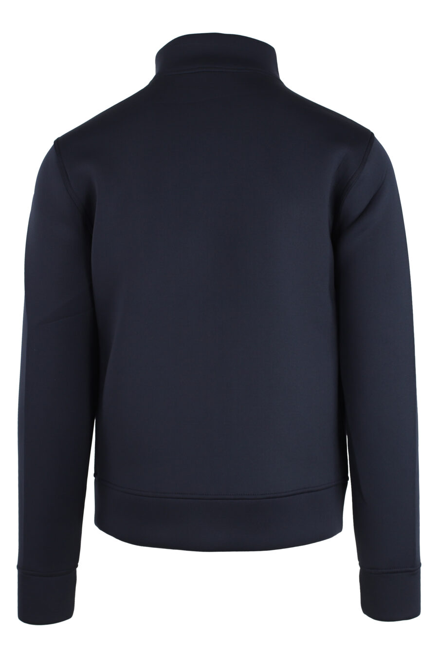 Dunkelblaues Neopren-Sweatshirt mit Reißverschluss - IMG 4773