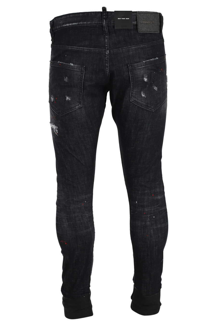 Pantalón vaquero "sexy twist jean" negro desgastado - IMG 4857