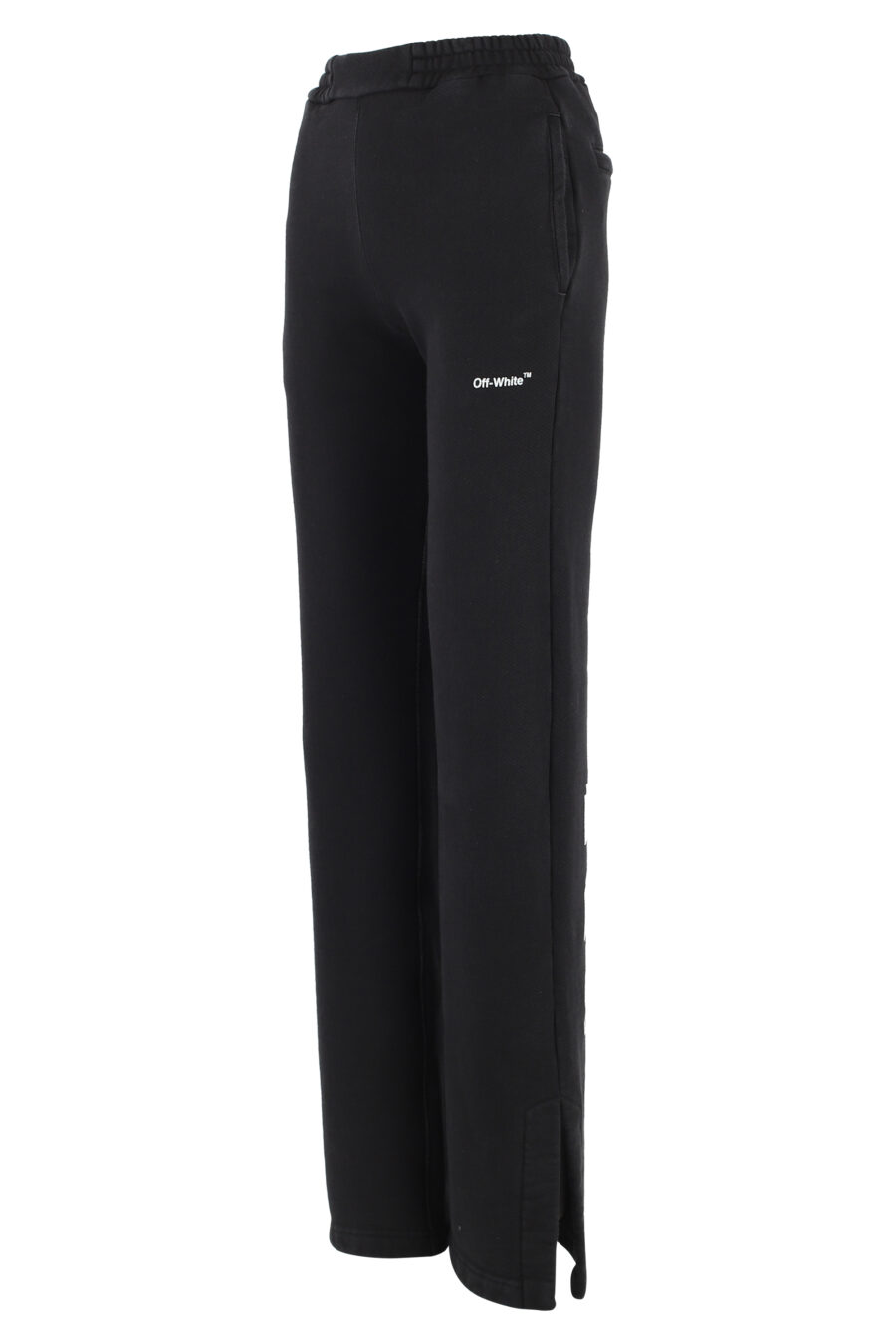 Pantalon de chandal negro con logo blanco "Diag" - IMG 5057