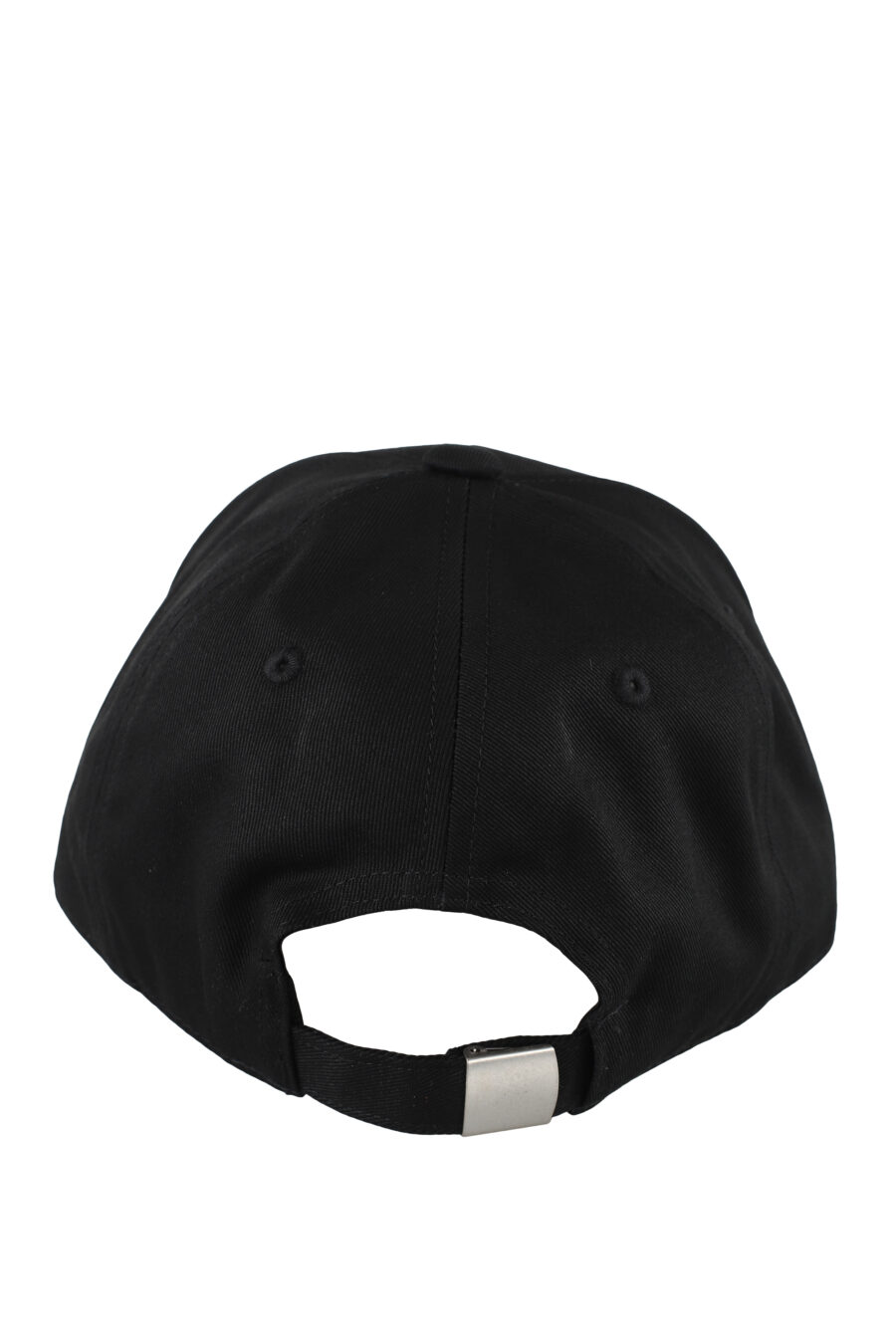 Gorra negra con logo mini "lux identity" blanco - IMG 5156