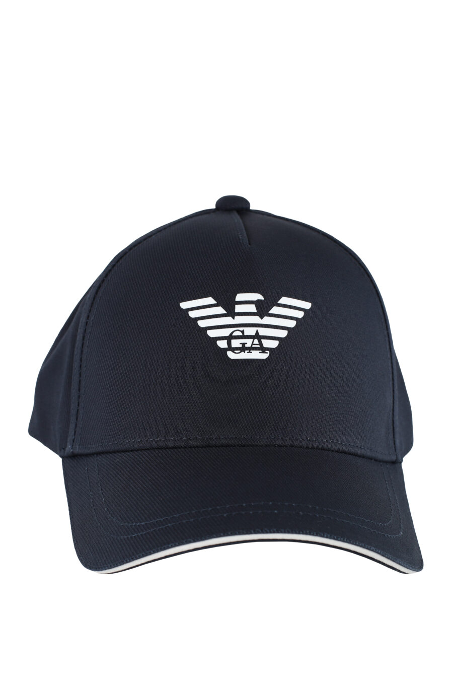 Gorra azul oscura con logo aguila blanco - IMG 5160