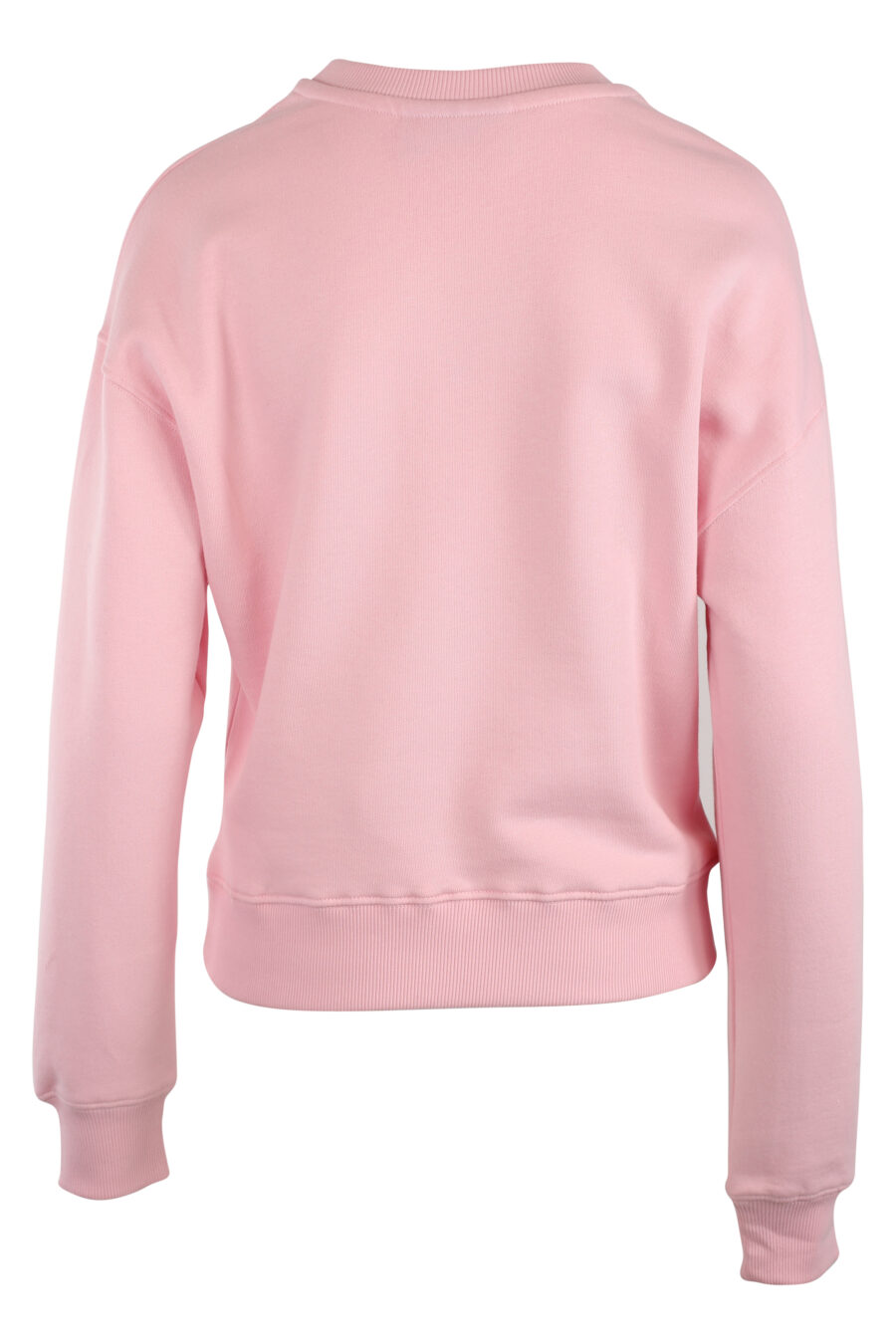 Pink sweatshirt with eye and star logo - IMG 5514