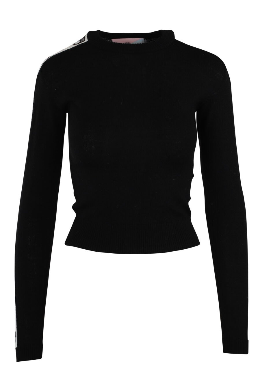 Jersey negro con logo en cinta mangas - IMG 5540