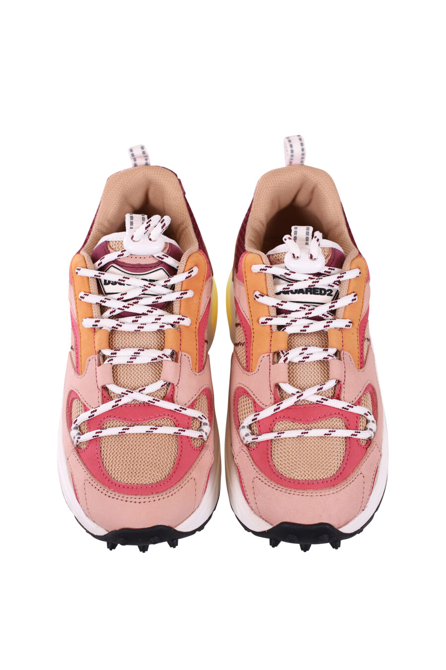 Zapatillas multicolor rosa con camara de aire amarilla - IMG 5684