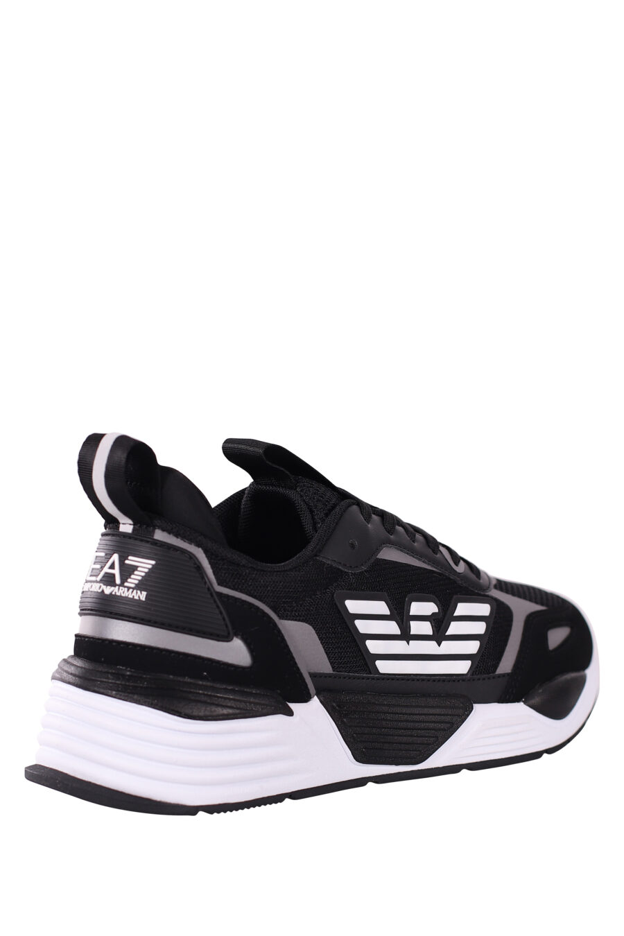 Chaussures "ace runner" noires et argentées avec logo de l'aigle - IMG 5799