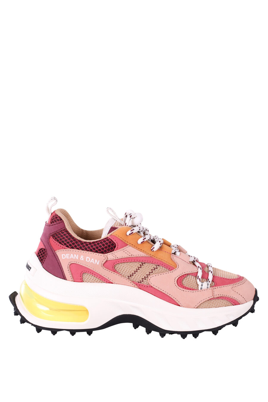 Zapatillas multicolor rosa con camara de aire amarilla - IMG 5832