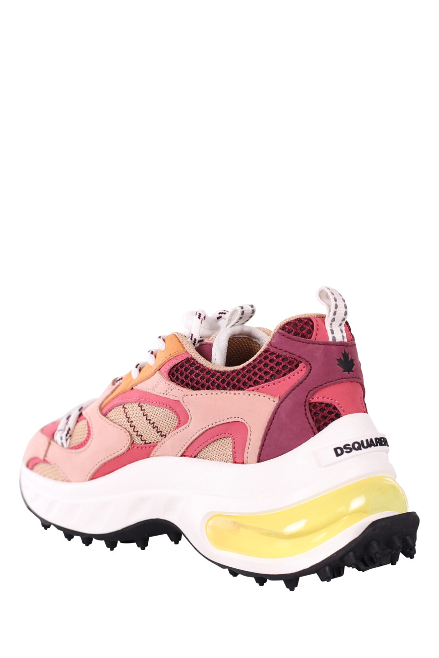 Zapatillas multicolor rosa con camara de aire amarilla - IMG 5834