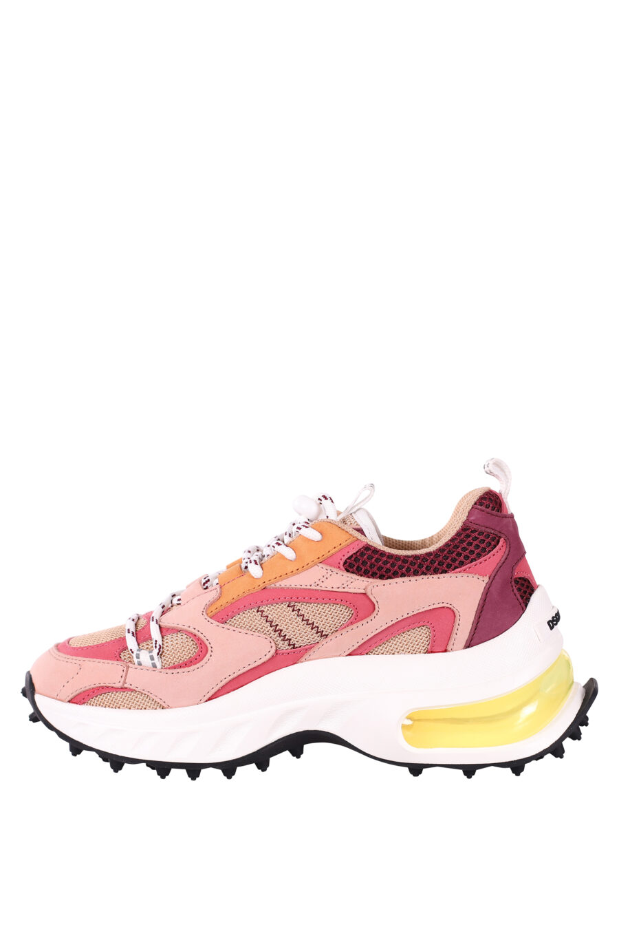 Zapatillas multicolor rosa con camara de aire amarilla - IMG 5835