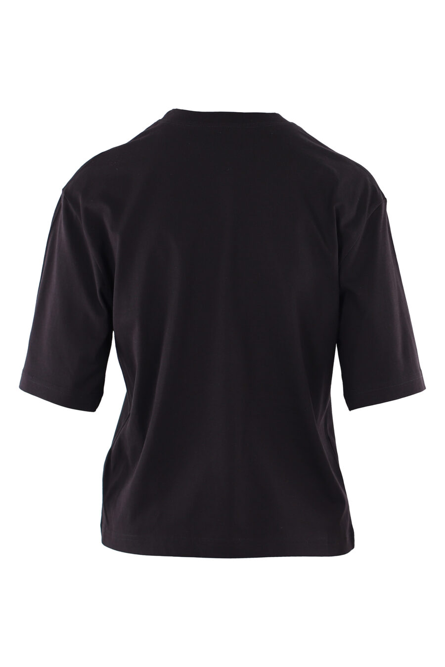 Camiseta negra con logo ojo y estrella - IMG 6118