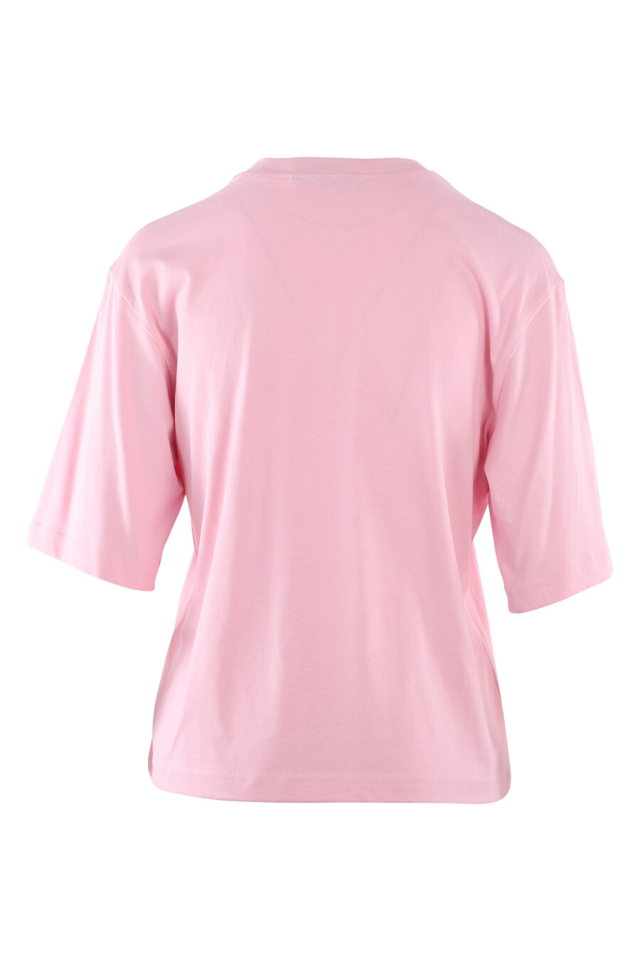 Camiseta rosa con logo ojo y estrella - IMG 6125