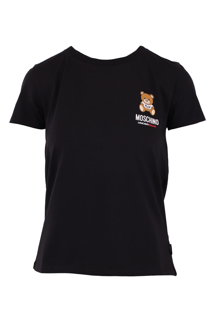 T-shirt schwarz mit kleinem Bärenlogo - IMG 6202