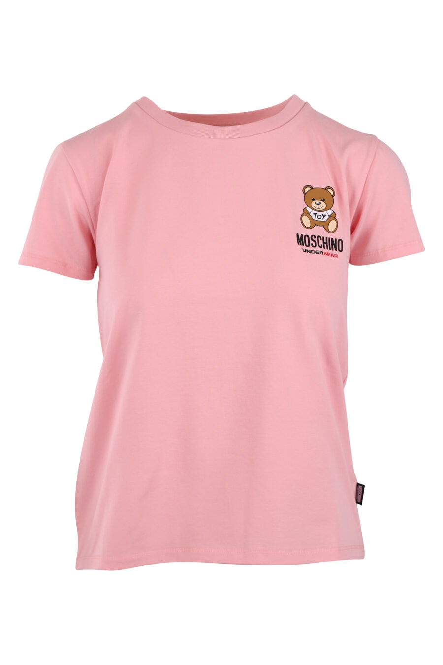 Camiseta rosa con logo oso pequeño - IMG 6243