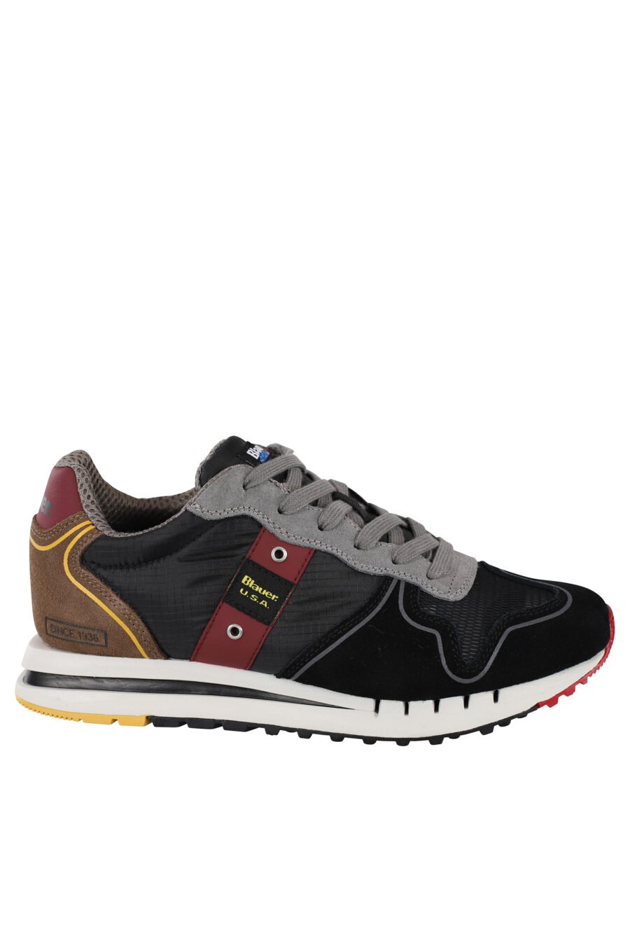 Trainers "quartz" black multicoloured with breathable mesh - IMG 6818