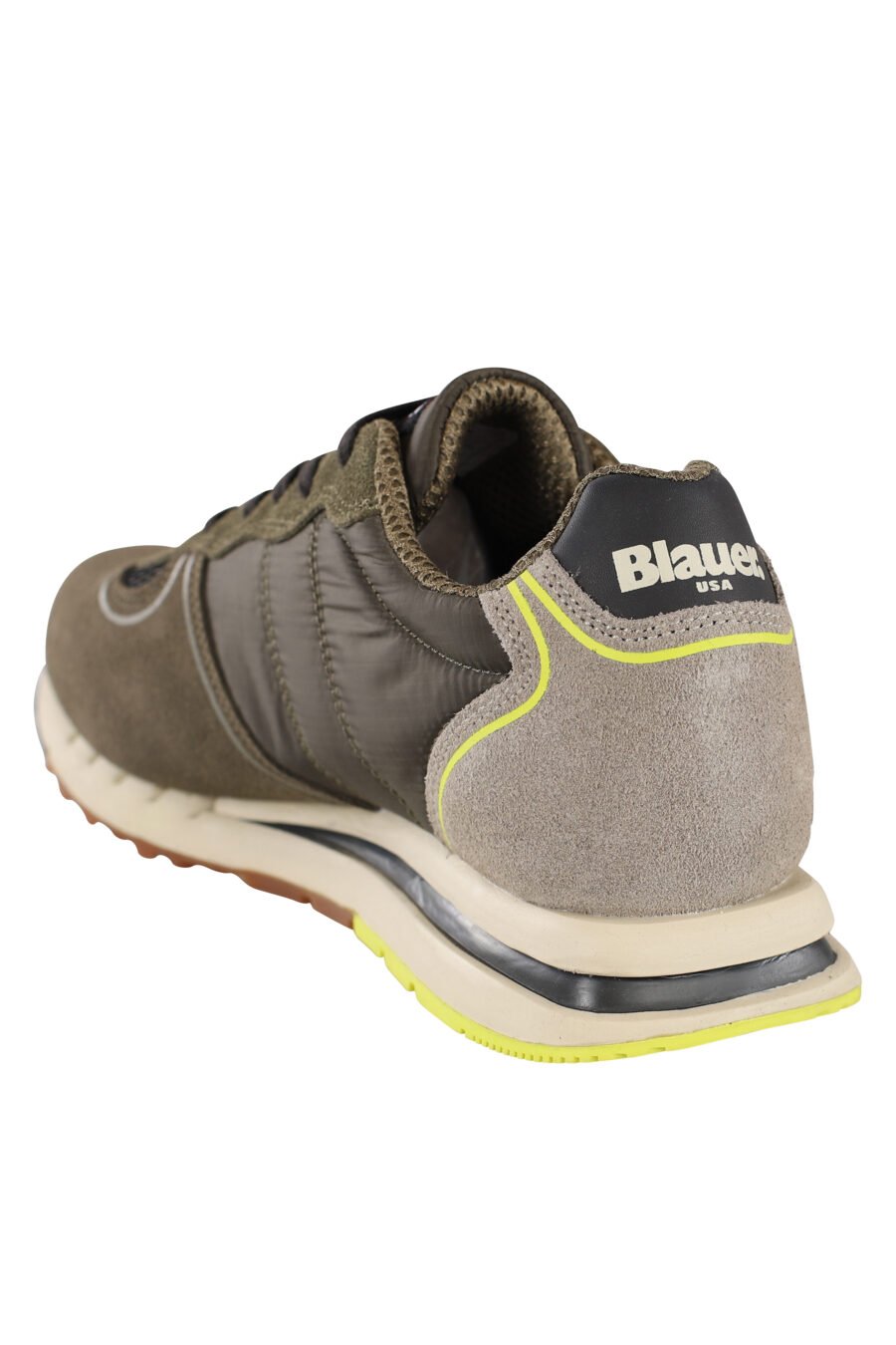 Trainers "quartz" military green multicoloured with breathable mesh - IMG 6834