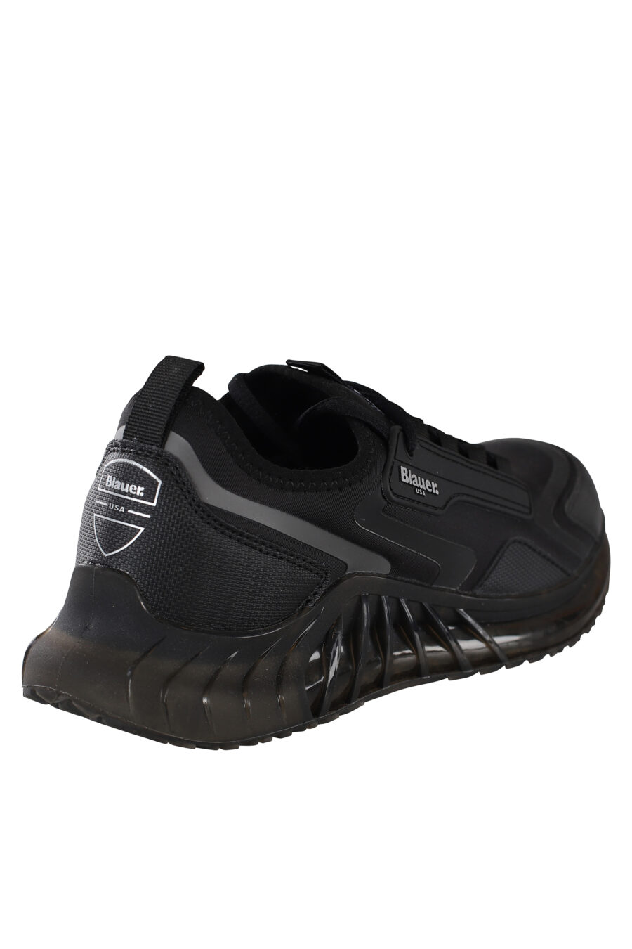 Zapatillas "crush" negras de neopreno con logo - IMG 6841
