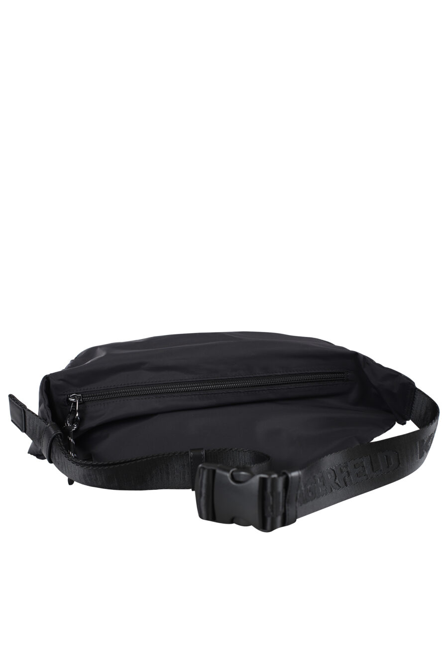Bum bag black with white mini logo - IMG 6973