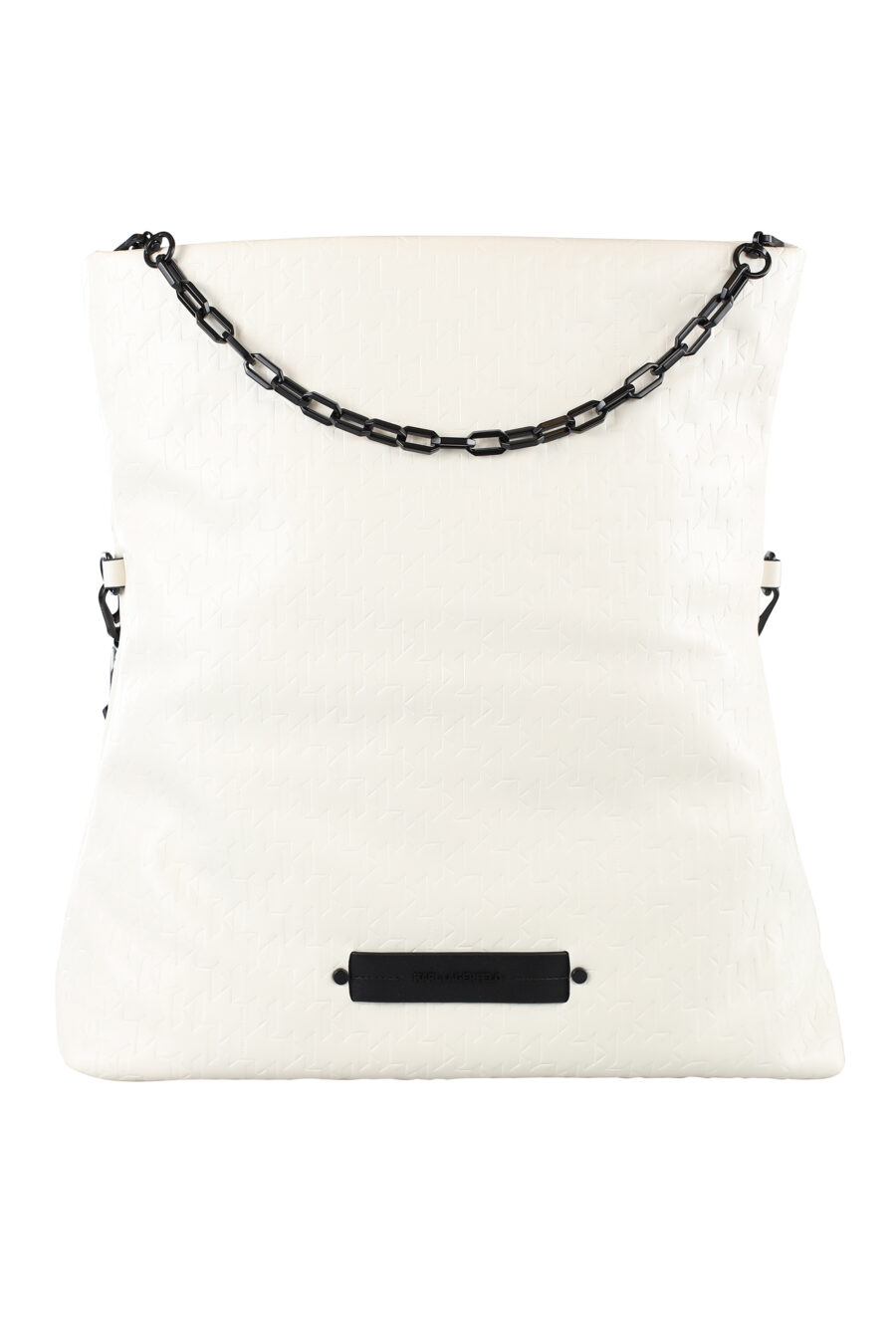 Tote bag white with black logo - IMG 7028