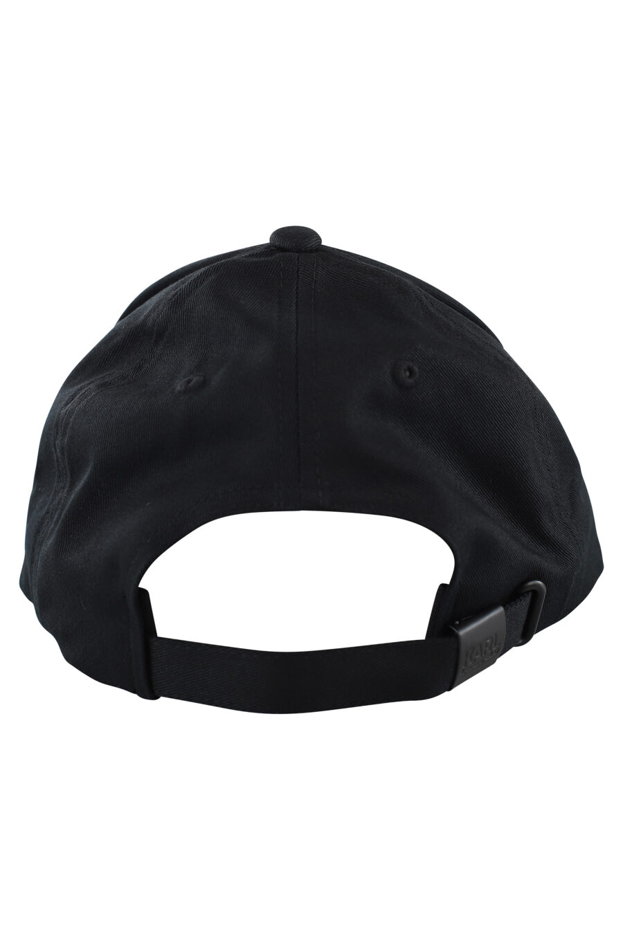 Gorra negra con logo monocromático - IMG 7062