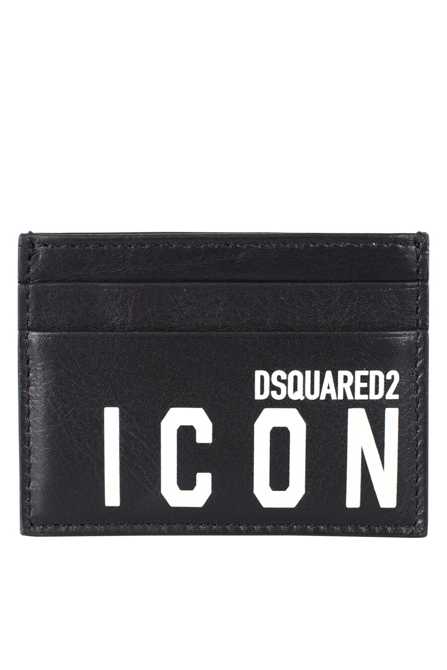 Tarjetero negro con logo "icon" - IMG 7177