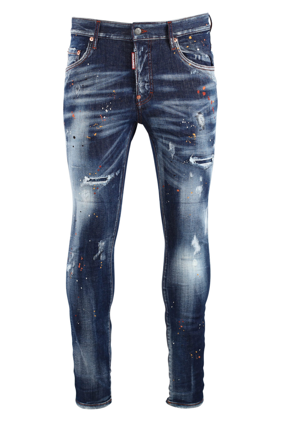 Super twinkie" blue frayed jeans - IMG 7536