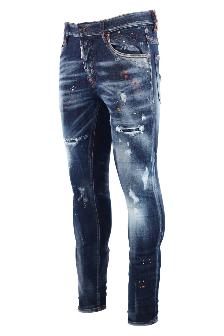 Super twinkie" blue frayed jeans - IMG 7537