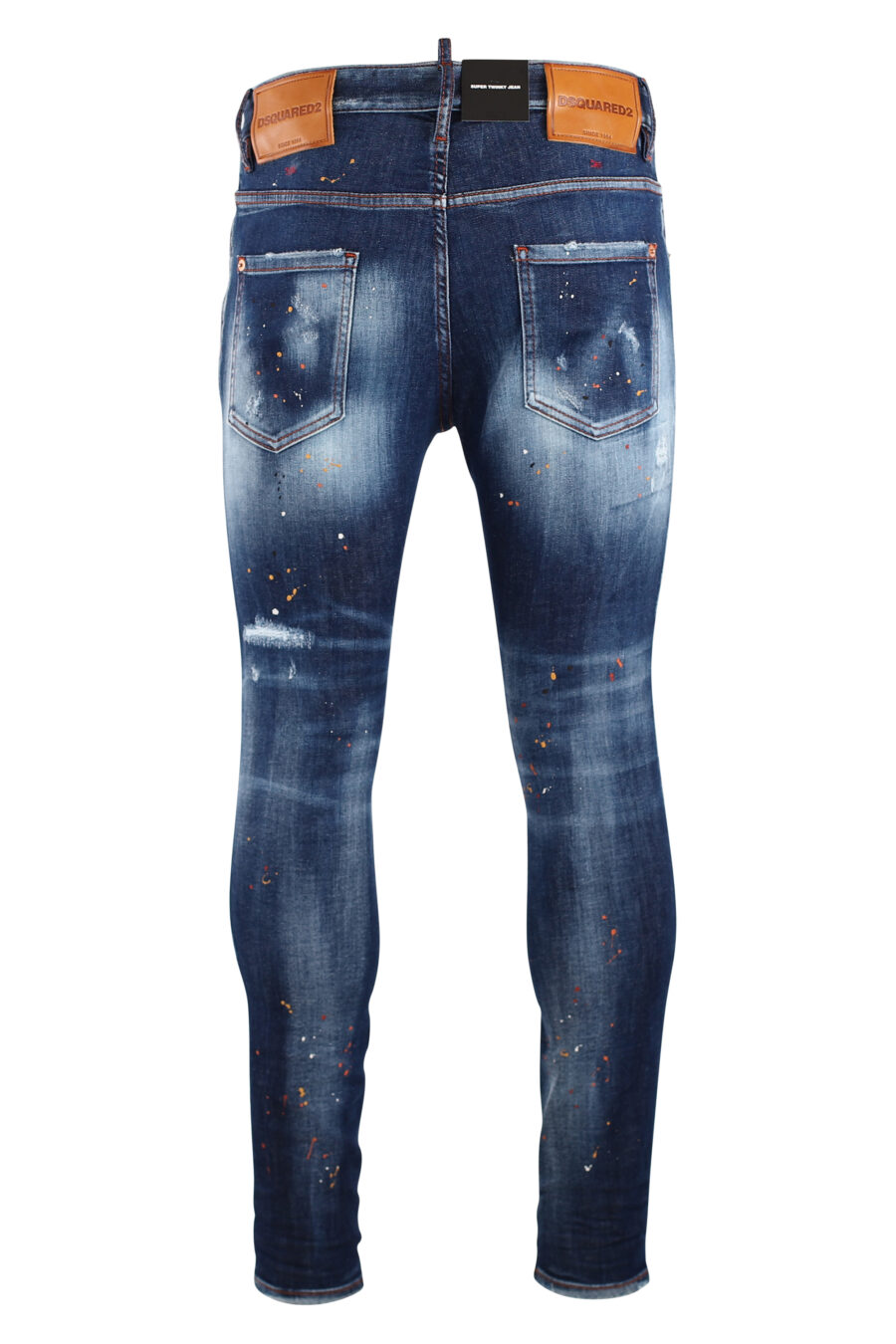 Blaue ausgefranste "Super Twinkie"-Jeans - IMG 7539
