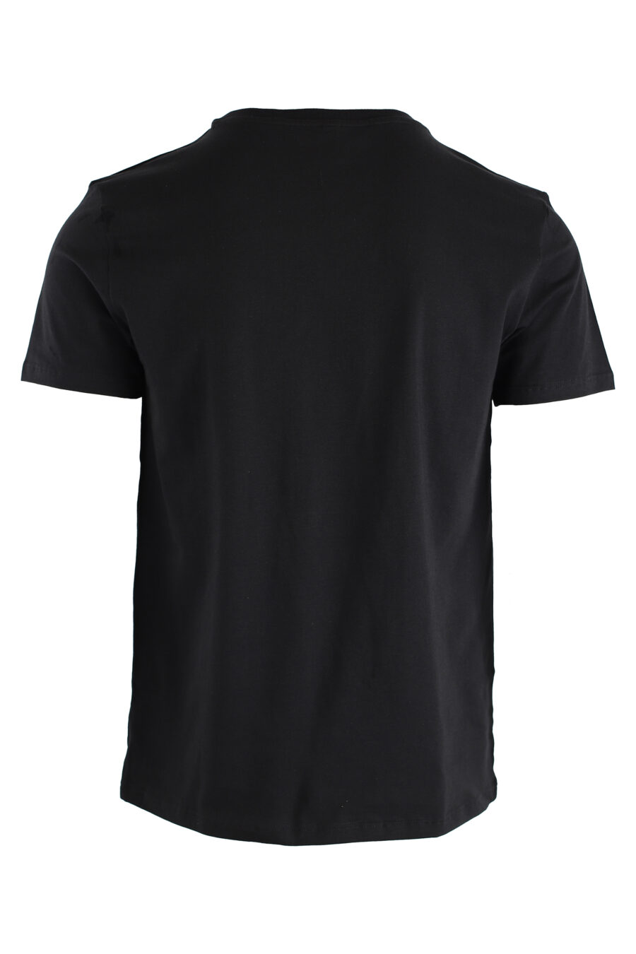 Schwarzes T-Shirt und Boxer-Set mit goldenem Mini-Logo - IMG 7603