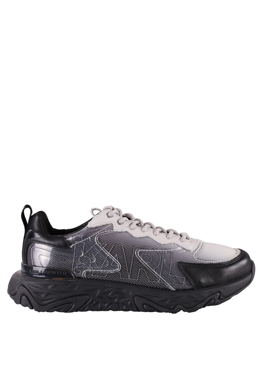 Black "blaze" trainers with white and transparent details - IMG 8477