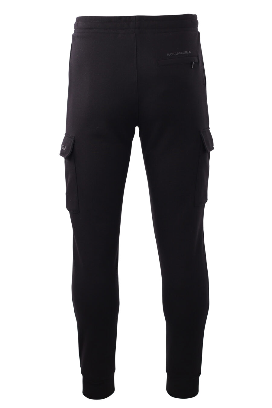 Pantalón de chandal negro con bolsillos laterales - IMG 8582