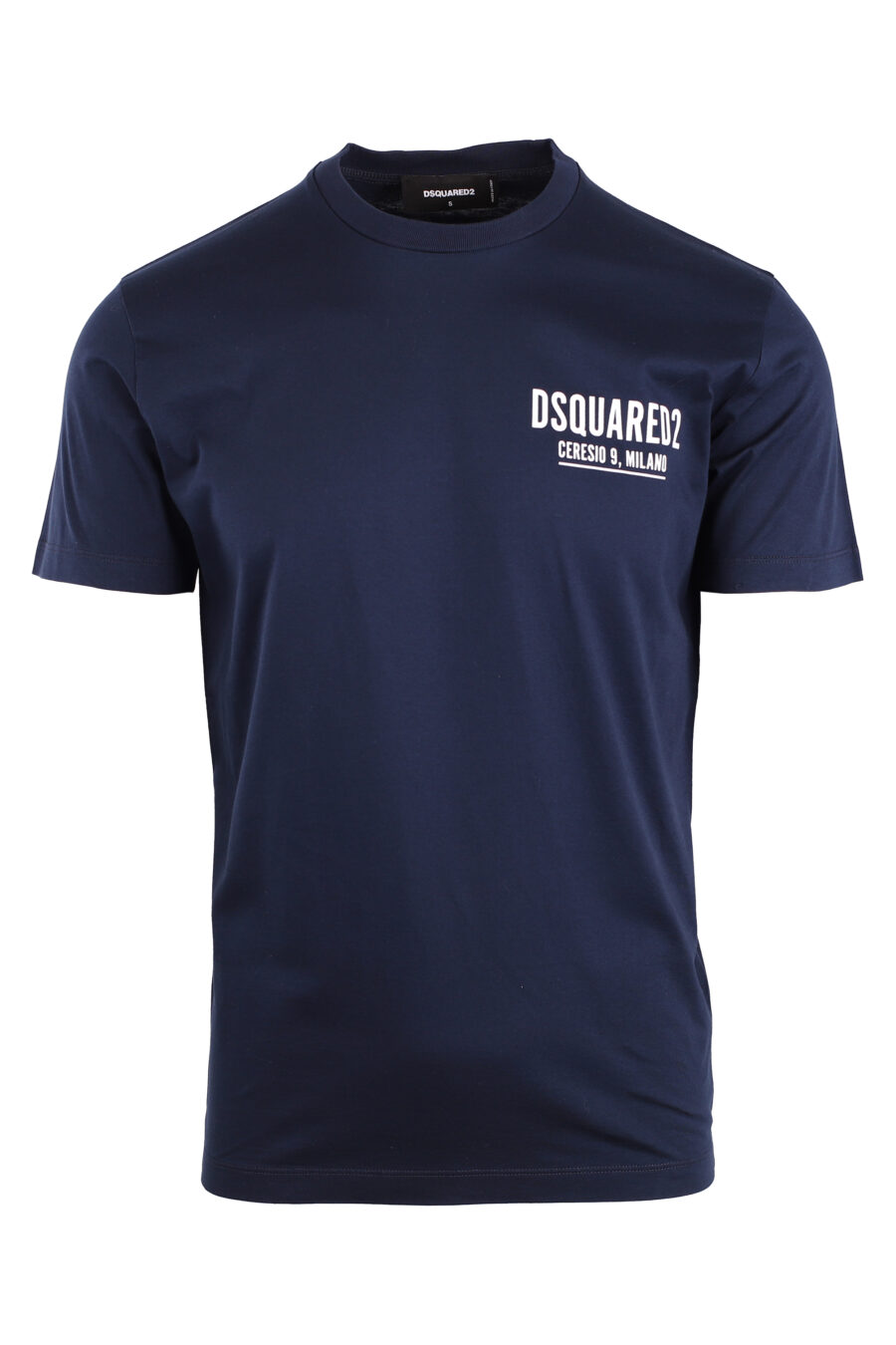 Dunkelblaues T-Shirt mit Minilogo "ceresio 9" - IMG 8951