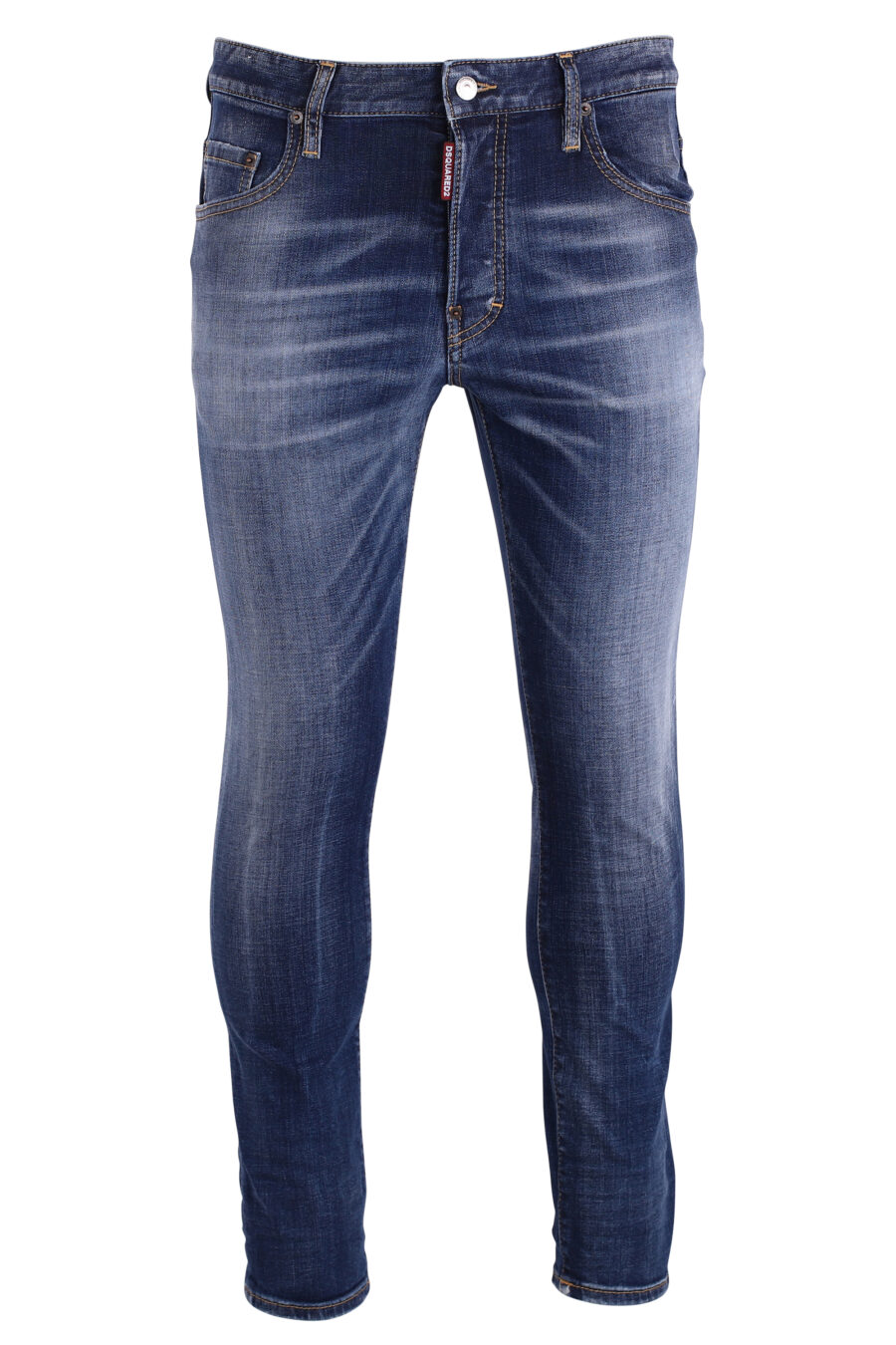 Jeans "Skaterjeans" blau getragen - IMG 8990