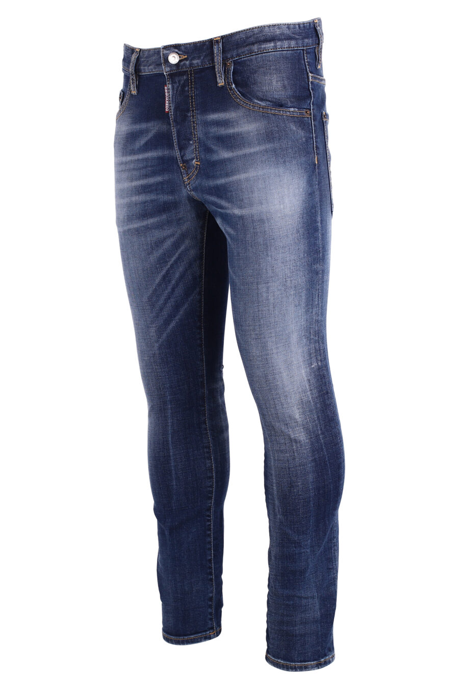 Jeans "Skaterjeans" blau getragen - IMG 8991