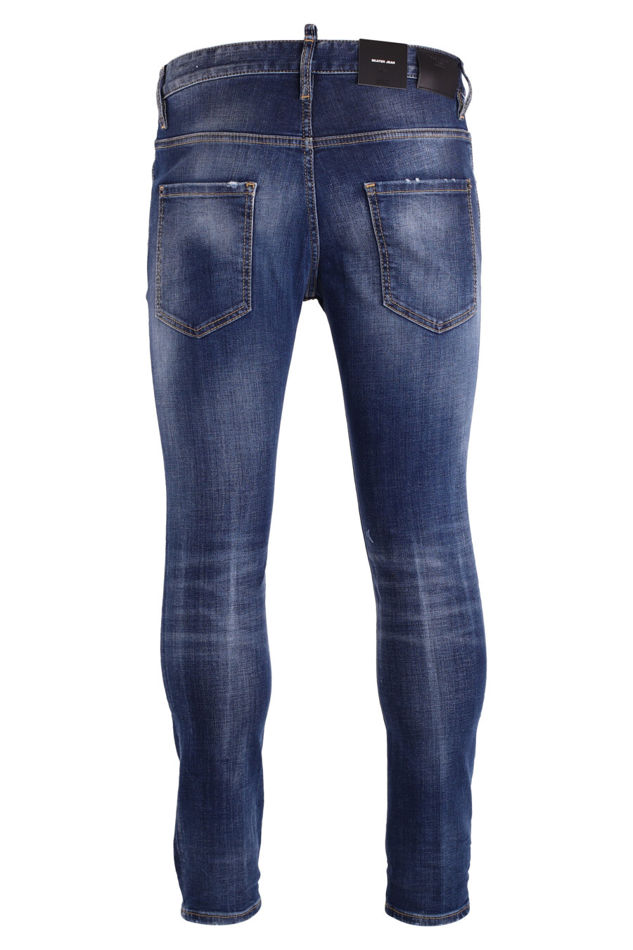 Jeans "Skaterjeans" blau getragen - IMG 8992
