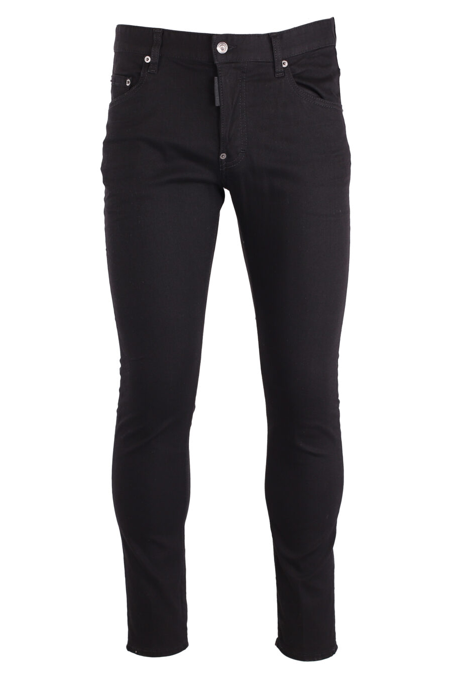 Plain black "skater jean" jeans - IMG 8998