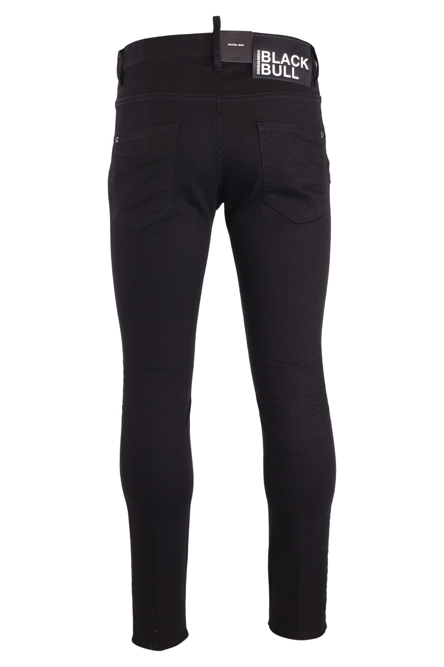 Plain black "skater jean" jeans - IMG 9000