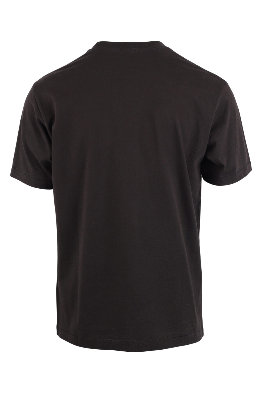 Camiseta negra con maxilogo "paris classic" naranja - IMG 9383