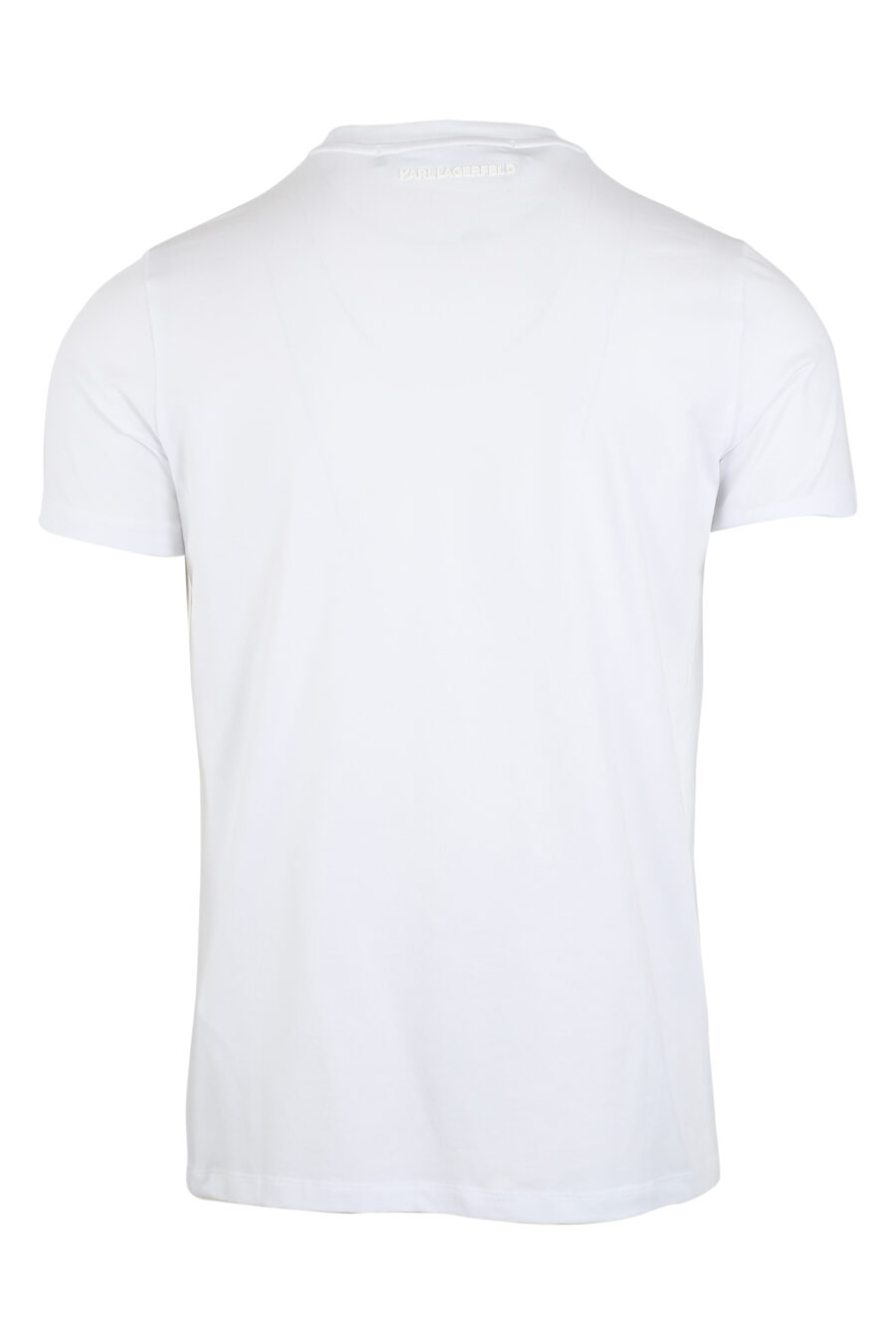 Weißes T-Shirt mit Hologramm-Effekt-Logo - IMG 9487