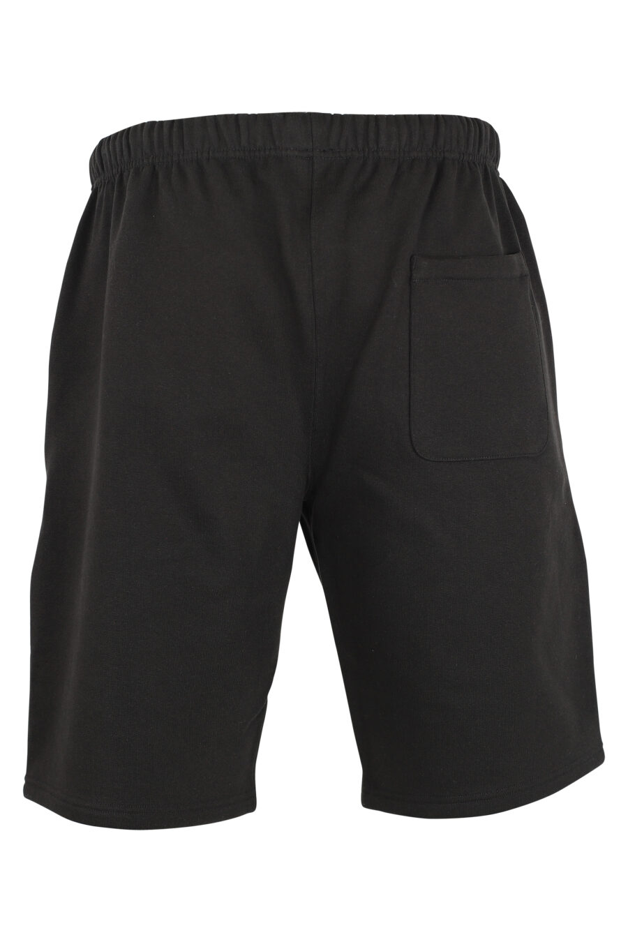 Pantalón de chándal negro corto con minilogo "paris classic" - IMG 9511