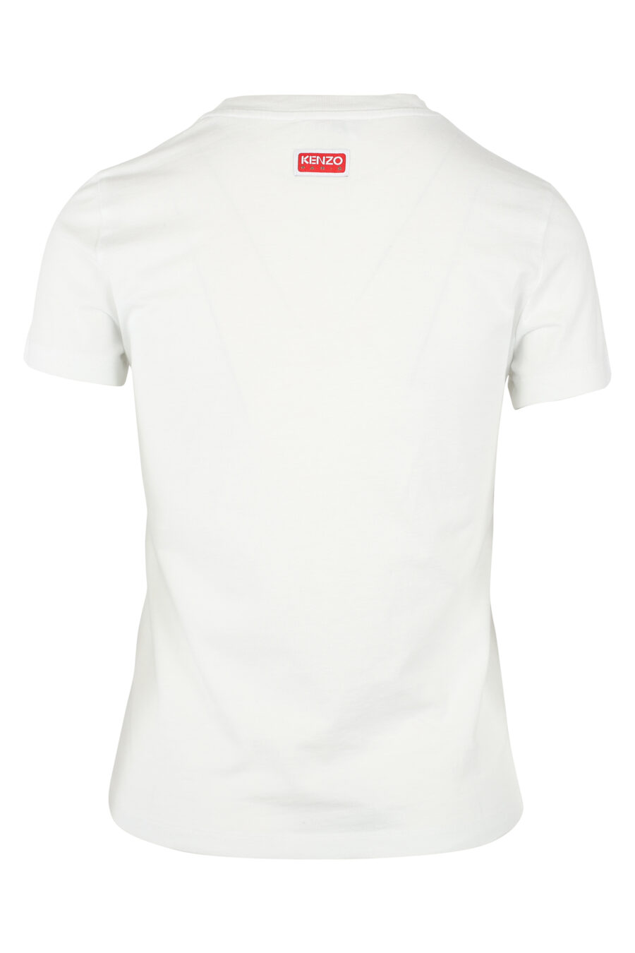 T-shirt branca com maxilogo de tigre - IMG 9531