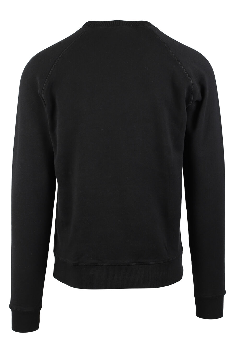 Schwarzes Sweatshirt mit weiß unterlegtem Maxilogo - IMG 0538